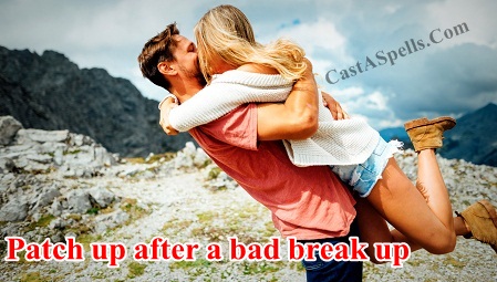 Patch up after a bad break up
